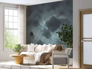 Best Abstracte blauwe textuur fotobehang Gang | Oppervlakten