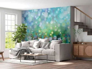 Discount Abstracte bloemen aquarel fotobehang Kunst & Design | Bloemen