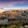 Hot Akropolis in Athene fotobehang Architectuur