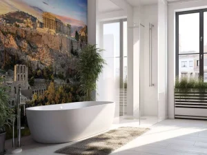 Hot Akropolis in Athene fotobehang Architectuur