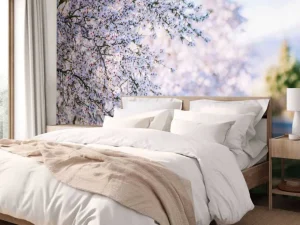 New Amandelboom fotobehang Bloemen