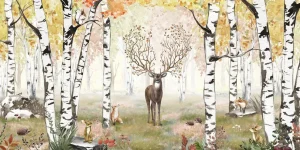 Online Amazing Antlers - Autumn Kinderkamer | Dieren