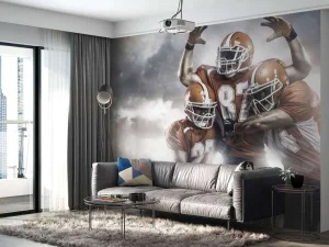 Outlet American Football spelers juichen fotobehang Tienerkamer | Sport