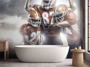Outlet American Football spelers juichen fotobehang Tienerkamer | Sport