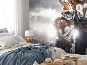Outlet American Football spelers juichen fotobehang Tienerkamer | Sport