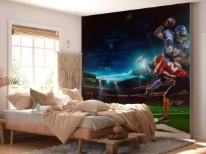 Clearance American Football stadion fotobehang Tienerkamer | Kinderkamer