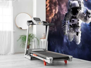 Online Astronaut in de ruimte fotobehang Tienerkamer