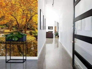 Online Australisch parkje in de herfst fotobehang Bloemen