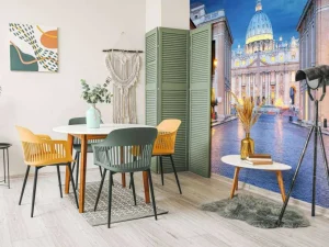 Best Avond in het Vaticaan fotobehang Architectuur