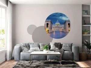 Best Avond in het Vaticaan fotobehang Architectuur