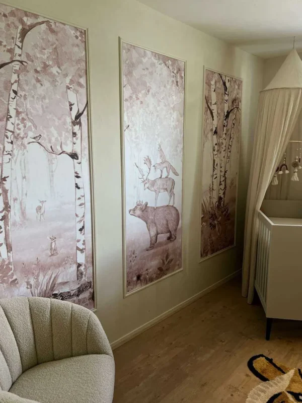 New Bear King - Brown Kinderkamer | Dieren