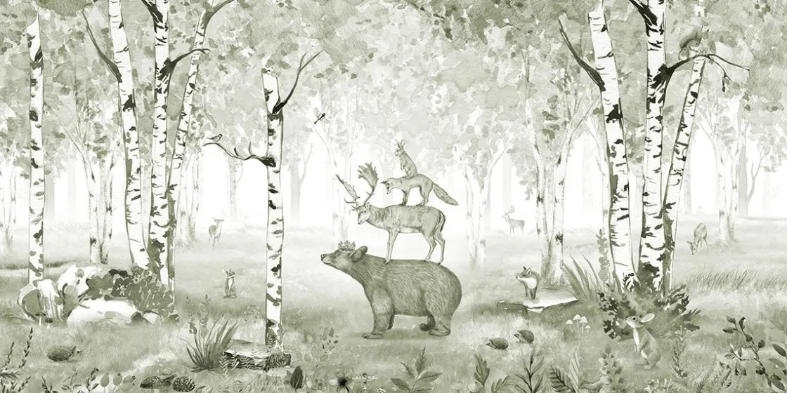 bear_king__green_0.webp Online Bear King - Green Kinderkamer | Dieren