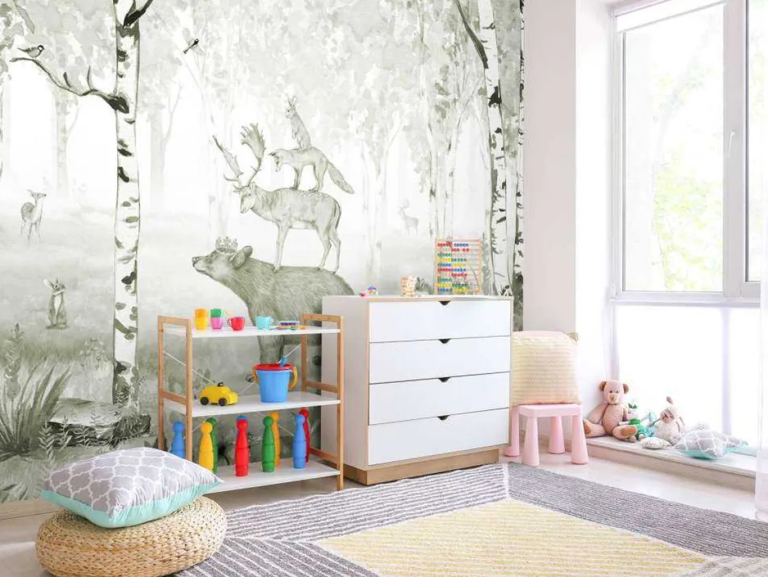 bear_king__green_3.webp Online Bear King - Green Kinderkamer | Dieren