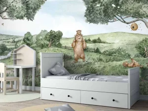 Hot Bears and Bees Kinderkamer | Dieren