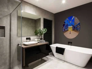 Online Beatrixkwartier sneltramhalte fotobehang Steden | Architectuur