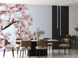 Online Beeldschone Bloesem fotobehang Bloemen