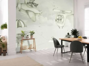 Hot Berenpiloten in groen Kinderkamer