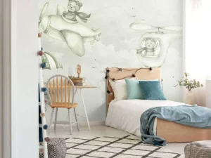 Hot Berenpiloten in groen Kinderkamer
