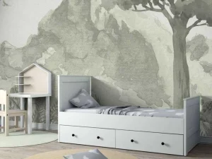 Fashion Berg in groen Kinderkamer | Dieren