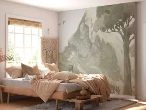 Fashion Berg in groen Kinderkamer | Dieren