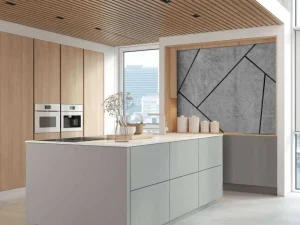Sale Betonlook tegels fotobehang Gang | Oppervlakten