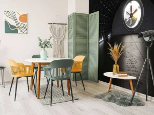 Online Betonnen garage met een ventilatiesysteem fotobehang Transport | Architectuur