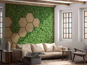 Clearance Bijzondere tuinwand fotobehang Bloemen | Architectuur