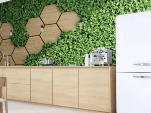 Clearance Bijzondere tuinwand fotobehang Bloemen | Architectuur