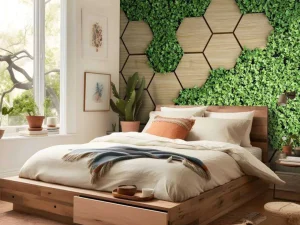 Clearance Bijzondere tuinwand fotobehang Bloemen | Architectuur