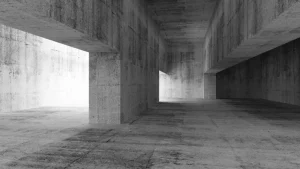 Sale Blanco betonnen interieur fotobehang 3d