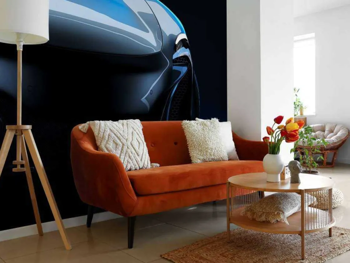 blauwe_sportwagen_design__2.webp Best Blauwe sportwagen design fotobehang Kinderkamer | Transport