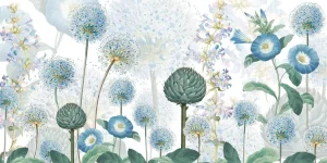 Hot Blue Wild Meadow Bloemen