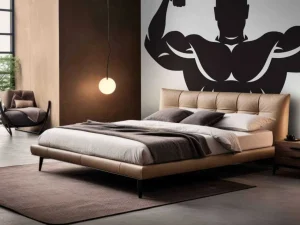 New Bodybuilder design fotobehang Sport