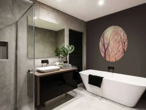 Hot Boom Bloesem met Zon op Achtergrond fotobehang Bloemen