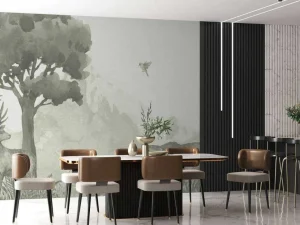 Hot Bosdieren in groen Kinderkamer | Dieren