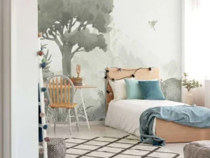 Hot Bosdieren in groen Kinderkamer | Dieren