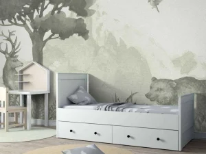 Hot Bosdieren in groen Kinderkamer | Dieren