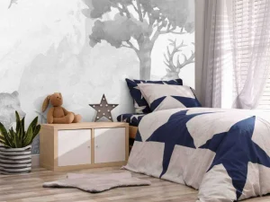 Best Bosdieren in zwart-wit Kinderkamer | Dieren