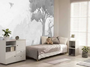 Best Bosdieren in zwart-wit Kinderkamer | Dieren