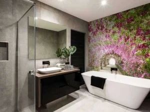 Discount Botanische tuin met orchideeën fotobehang Tienerkamer | 3d