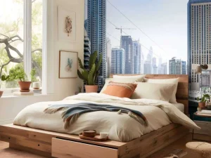 Outlet Boten in Dubai Marina fotobehang Transport | Architectuur