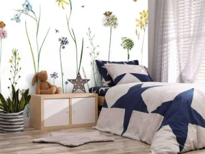 Fashion Butterfly Garden Kinderkamer | Bloemen