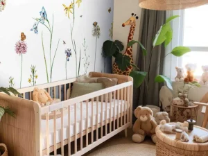 Fashion Butterfly Garden Kinderkamer | Bloemen