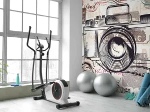 Online Camera vintage design fotobehang Keuken | Gang