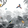 New Canopy Jungle - Black and White Kinderkamer