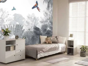 New Canopy Jungle - Black and White Kinderkamer