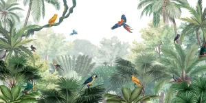 New Canopy Jungle - Natural Kinderkamer