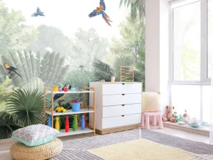 New Canopy Jungle - Natural Kinderkamer