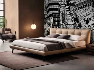 Fashion Cartoon stad fotobehang Tienerkamer | Kinderkamer