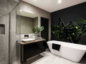 Hot Chaotische textuur in 3D fotobehang Tienerkamer | Computerkamer